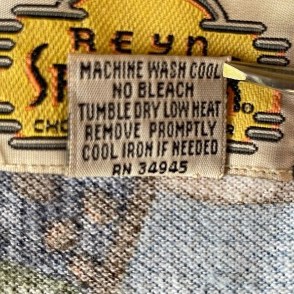 REYN SPOONER Kona Coffee Mens Size Large Multicolor Pullover Hawaiian Polo Shirt - Picture 6 of 8